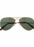 Aviator Gold Sunglasses