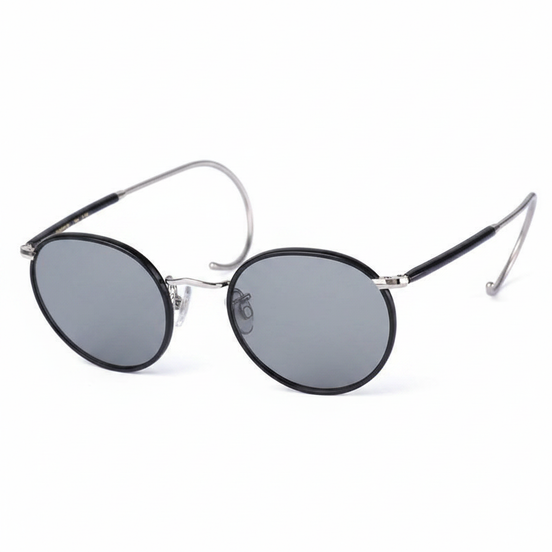 Beaufort Silver with Grey Lenses