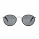 Black Panto Grey Lenses - Centered Front
