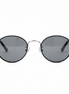 Black Panto Grey Lenses - Centered Front